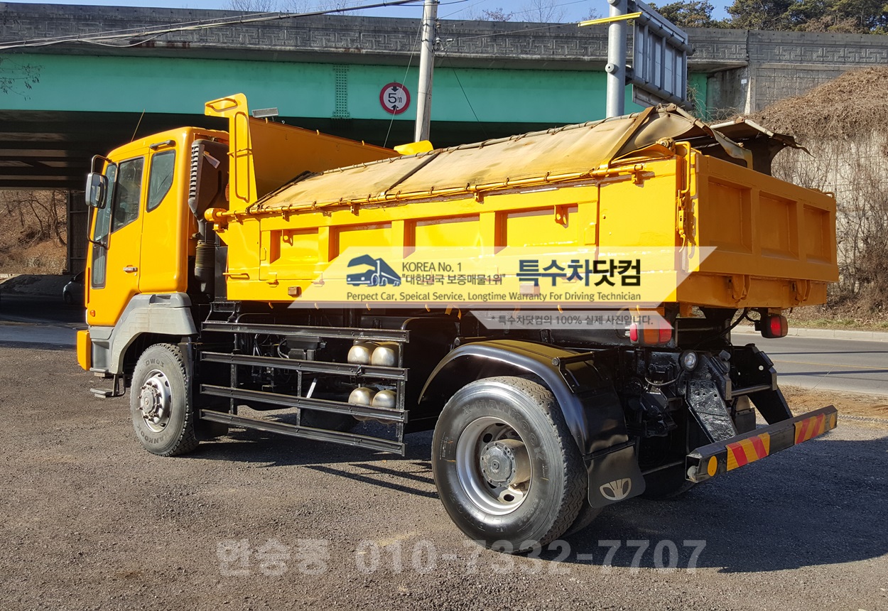 대우8.5톤 다목적4륜 덤프 상세 이미지