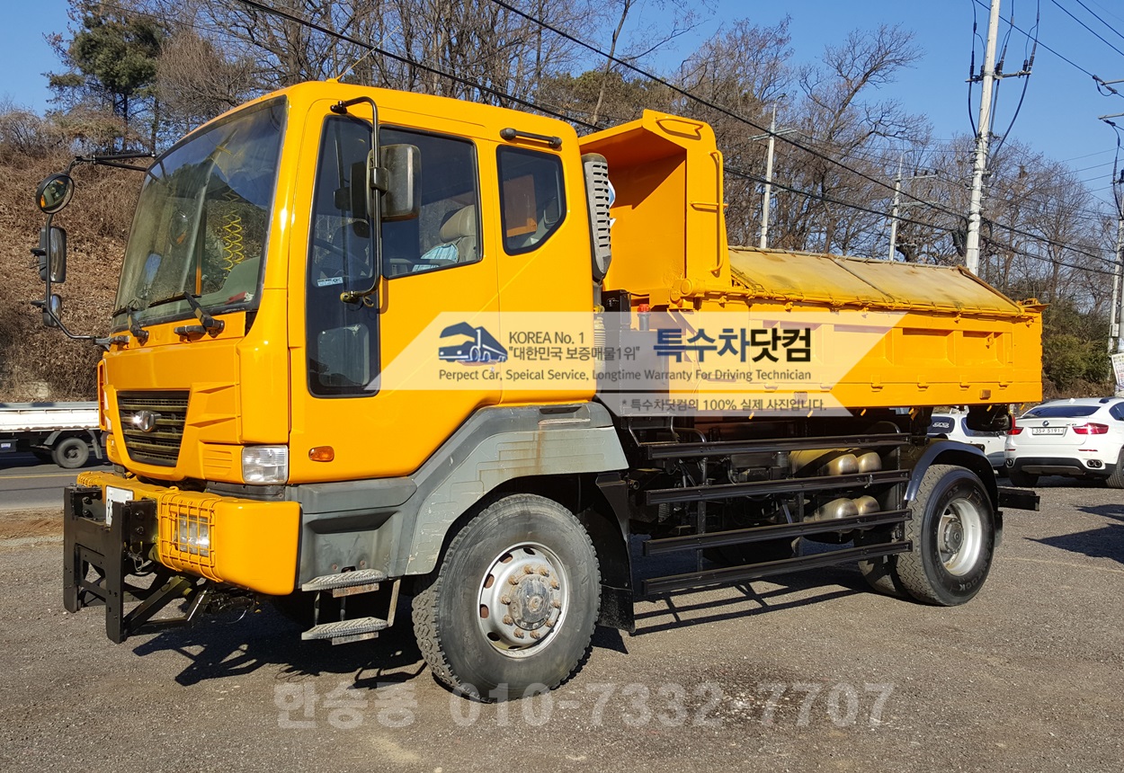 대우8.5톤 다목적4륜 덤프 상세 이미지