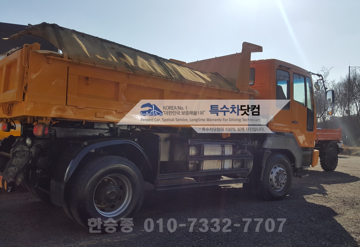 대우8.5톤 다목적4륜 덤프 상세 이미지