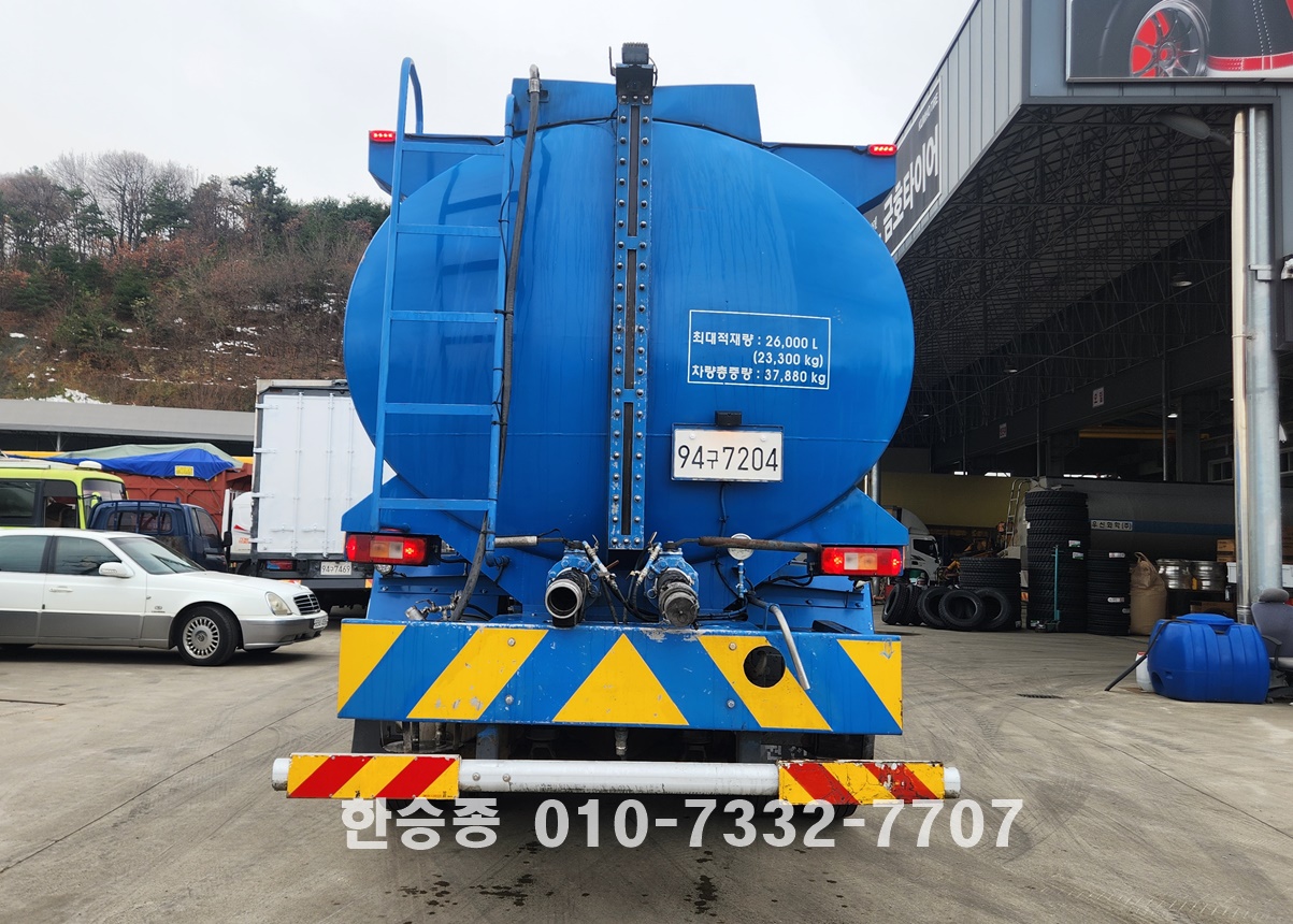 볼보27톤 버큠로리 상세 이미지