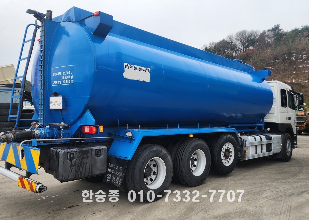 볼보27톤 버큠로리 상세 이미지